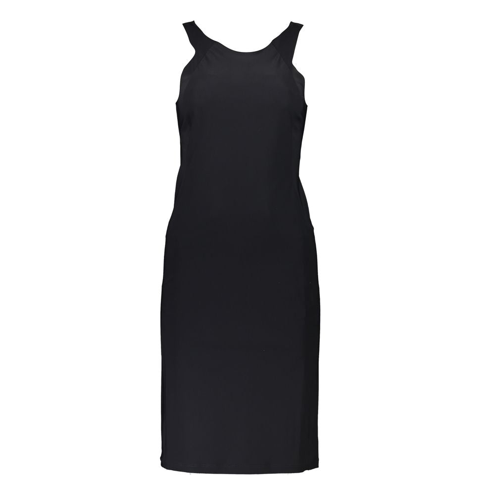 Patrizia Pepe Black Elastane Dress