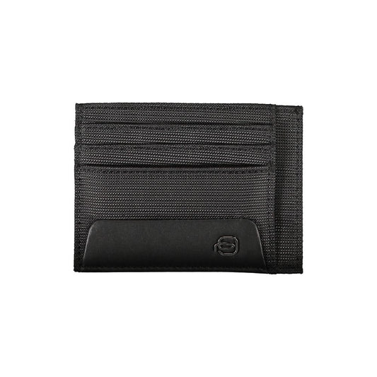 Piquadro Black Nylon Wallet