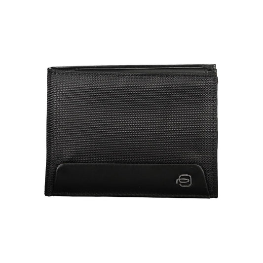 Piquadro Black Nylon Wallet