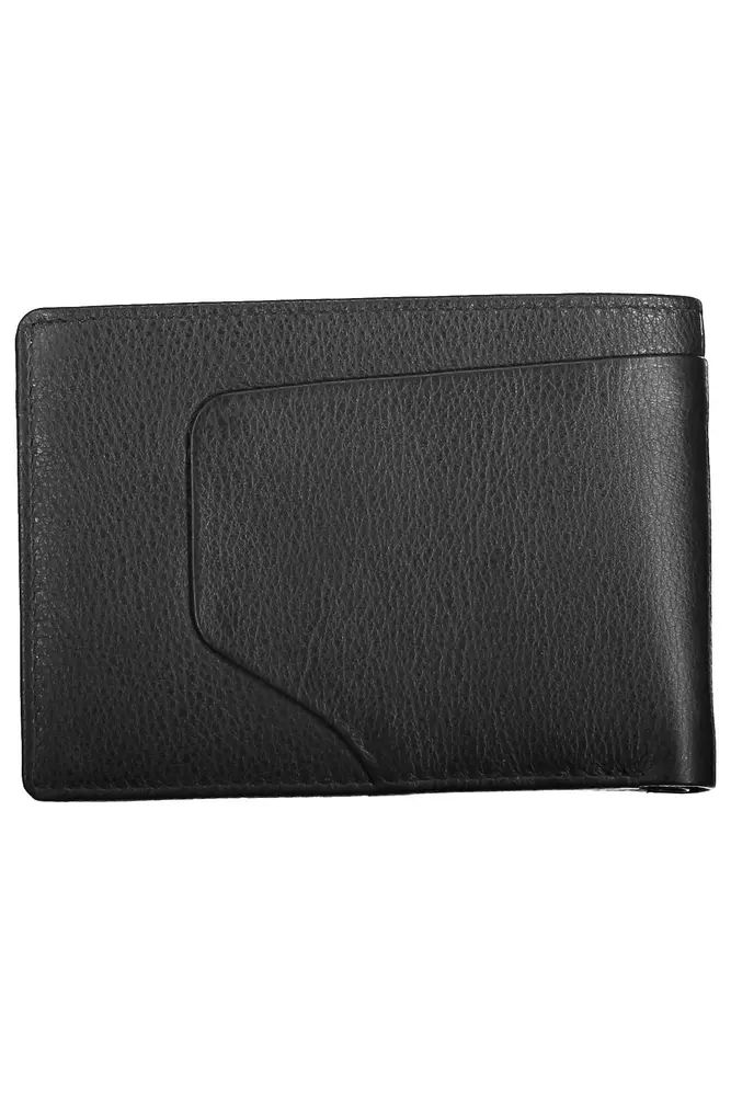 Piquadro Black Leather Wallet