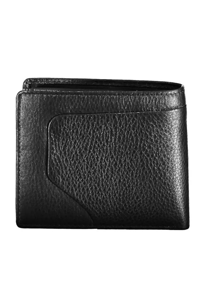 Piquadro Black Leather Wallet