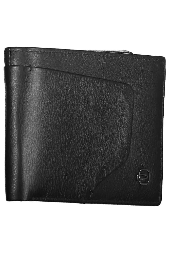 Piquadro Black Leather Wallet