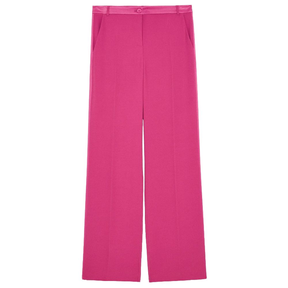 Patrizia Pepe Fuchsia Viscose Jeans & Pant