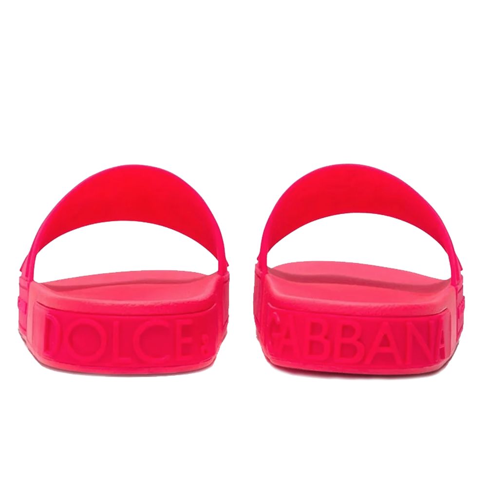 Dolce & Gabbana Fuchsia Polyethylene Sandal