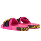 Dolce & Gabbana Fuchsia Polyamide Sandal