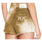PINKO Brown Cotton Short