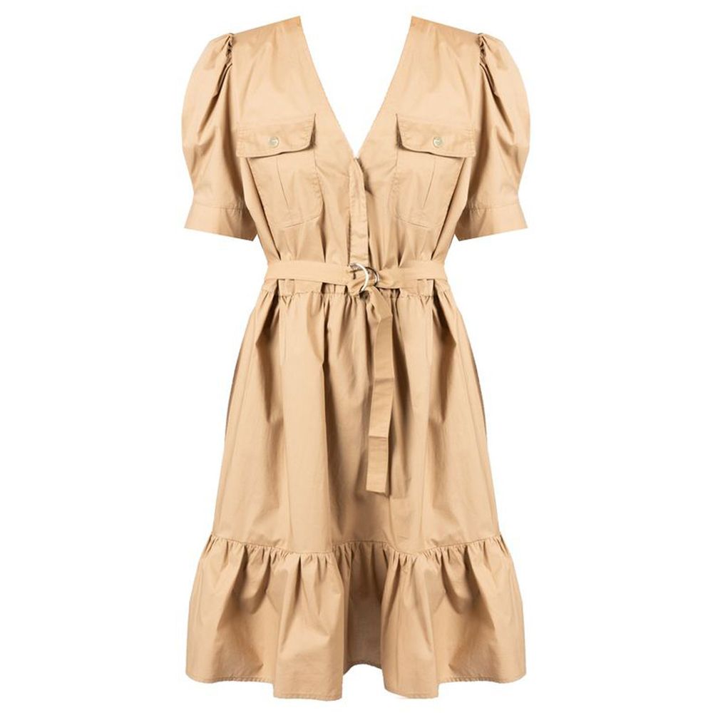 PINKO Beige Cotton Dress