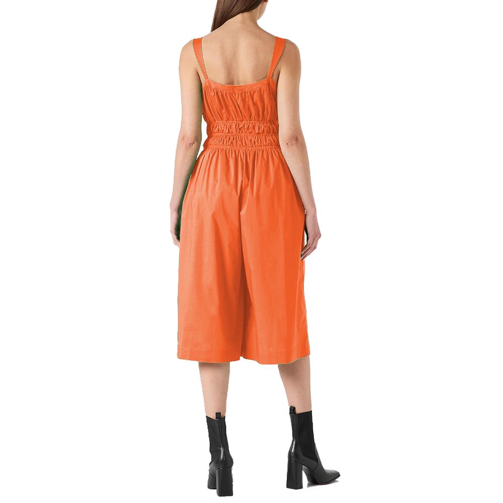 PINKO Orange Cotton Dress