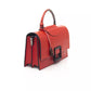 Baldinini Trend Radiant Red Leather Shoulder Bag