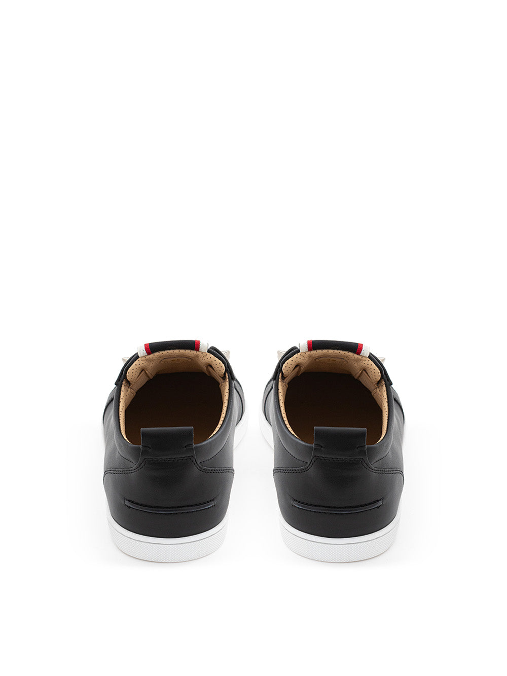 Christian Louboutin F.A.V Fique a Vontade Sneaker in Black Leather