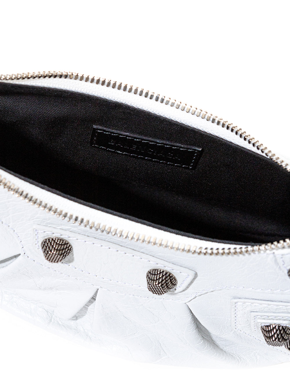 Balenciaga White Leather Le Cagole Shoulder bag