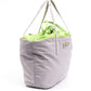 BYBLOS Chic Gray Shopper Tote for Sophisticated Style