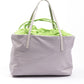 BYBLOS Chic Gray Shopper Tote for Sophisticated Style