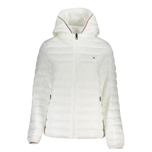 Tommy Hilfiger White Polyester Jackets & Coat