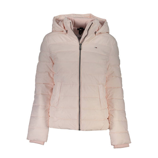Tommy Hilfiger Pink Polyester Jackets & Coat