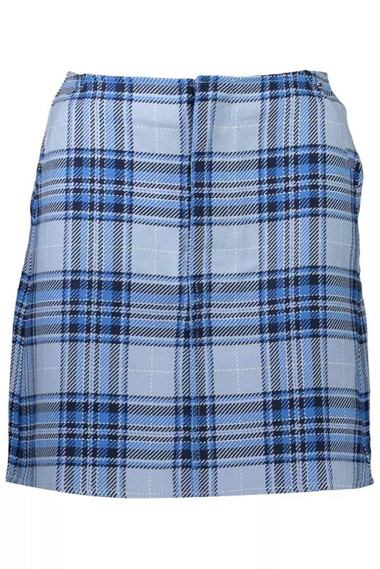 Tommy Hilfiger Light Blue Cotton Skirt