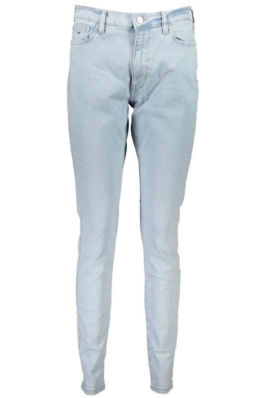 Tommy Hilfiger Light Blue Cotton Jeans & Pant