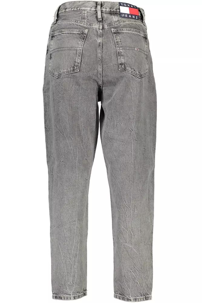 Tommy Hilfiger Black Cotton Jeans & Pant