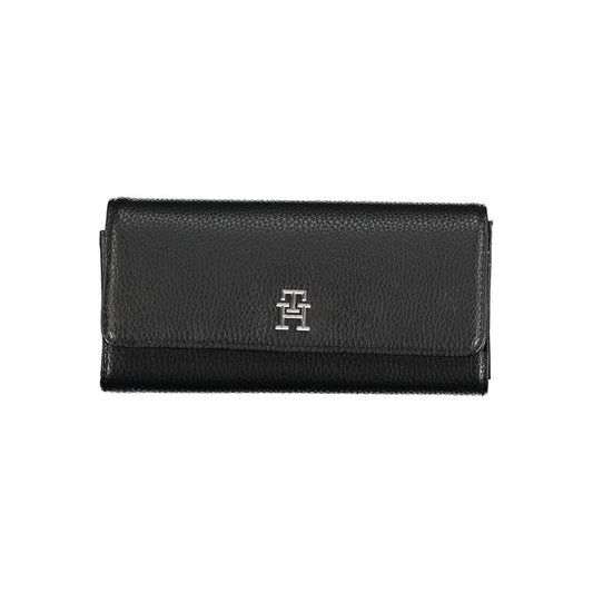 Tommy Hilfiger Black Polyethylene Wallet