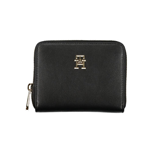 Tommy Hilfiger Black Polyester Wallet