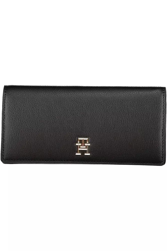 Tommy Hilfiger Black Polyethylene Wallet