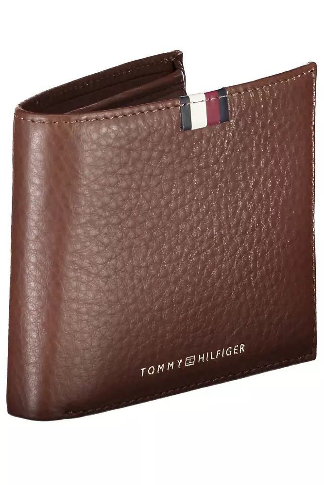 Tommy Hilfiger Brown Leather Wallet
