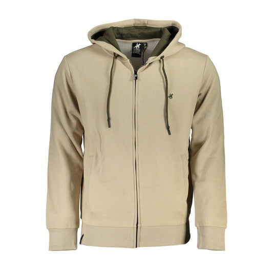 U.S. Grand Polo Beige Cotton Sweater
