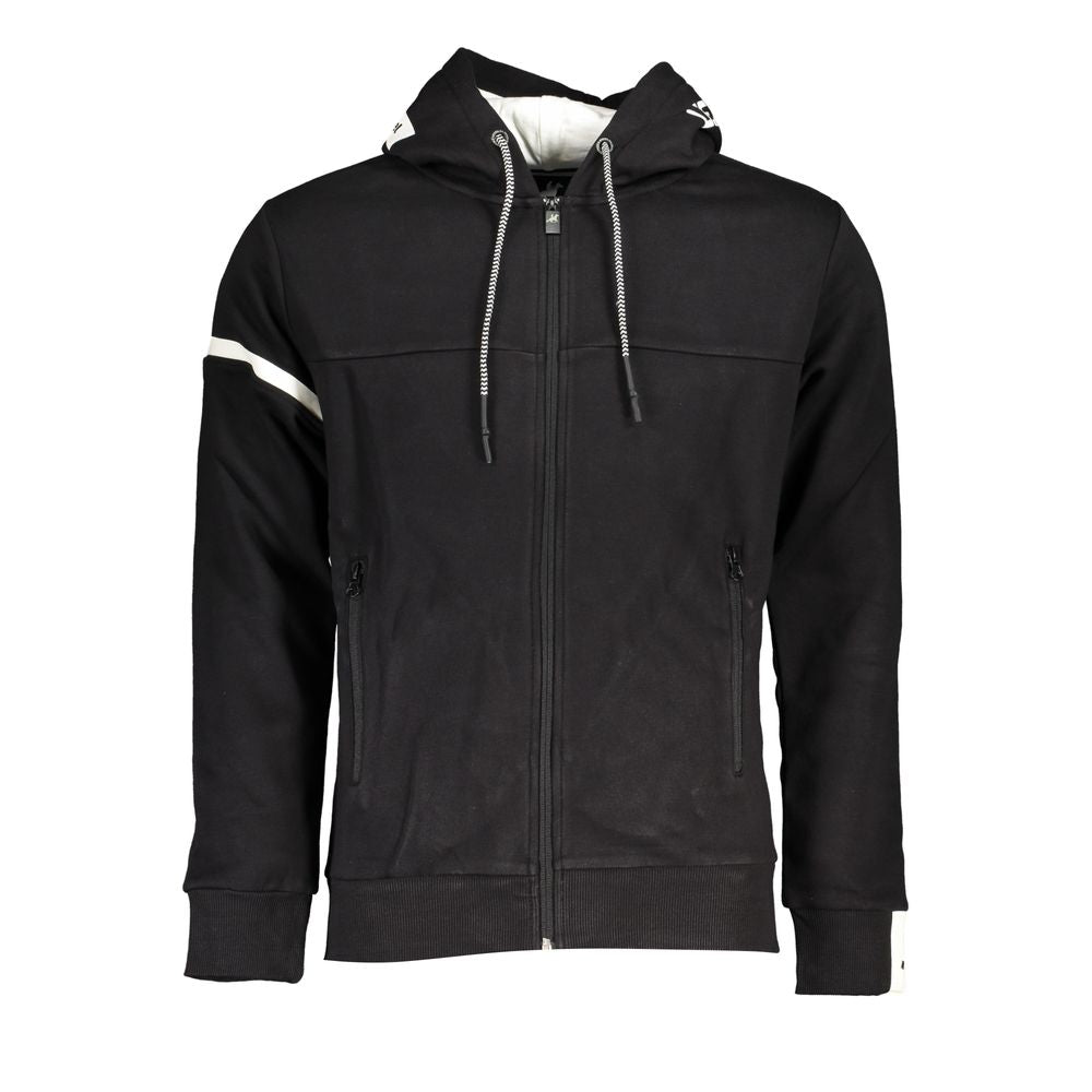 U.S. Grand Polo Black Cotton Sweater