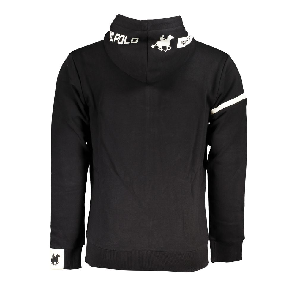 U.S. Grand Polo Black Cotton Sweater