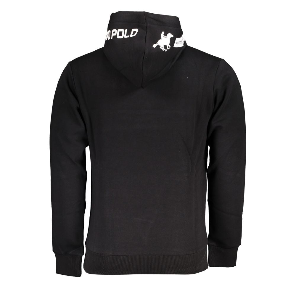 U.S. Grand Polo Black Cotton Sweater