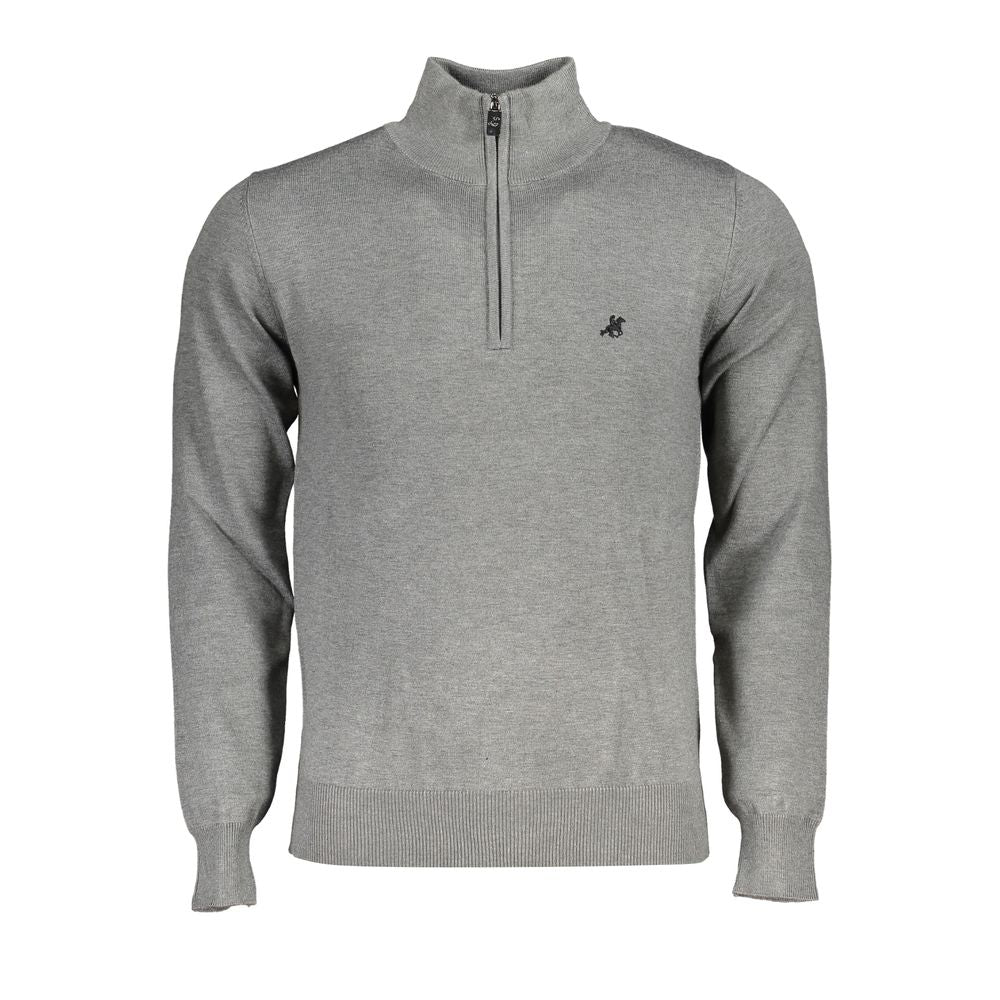 U.S. Grand Polo Gray Nylon Sweater