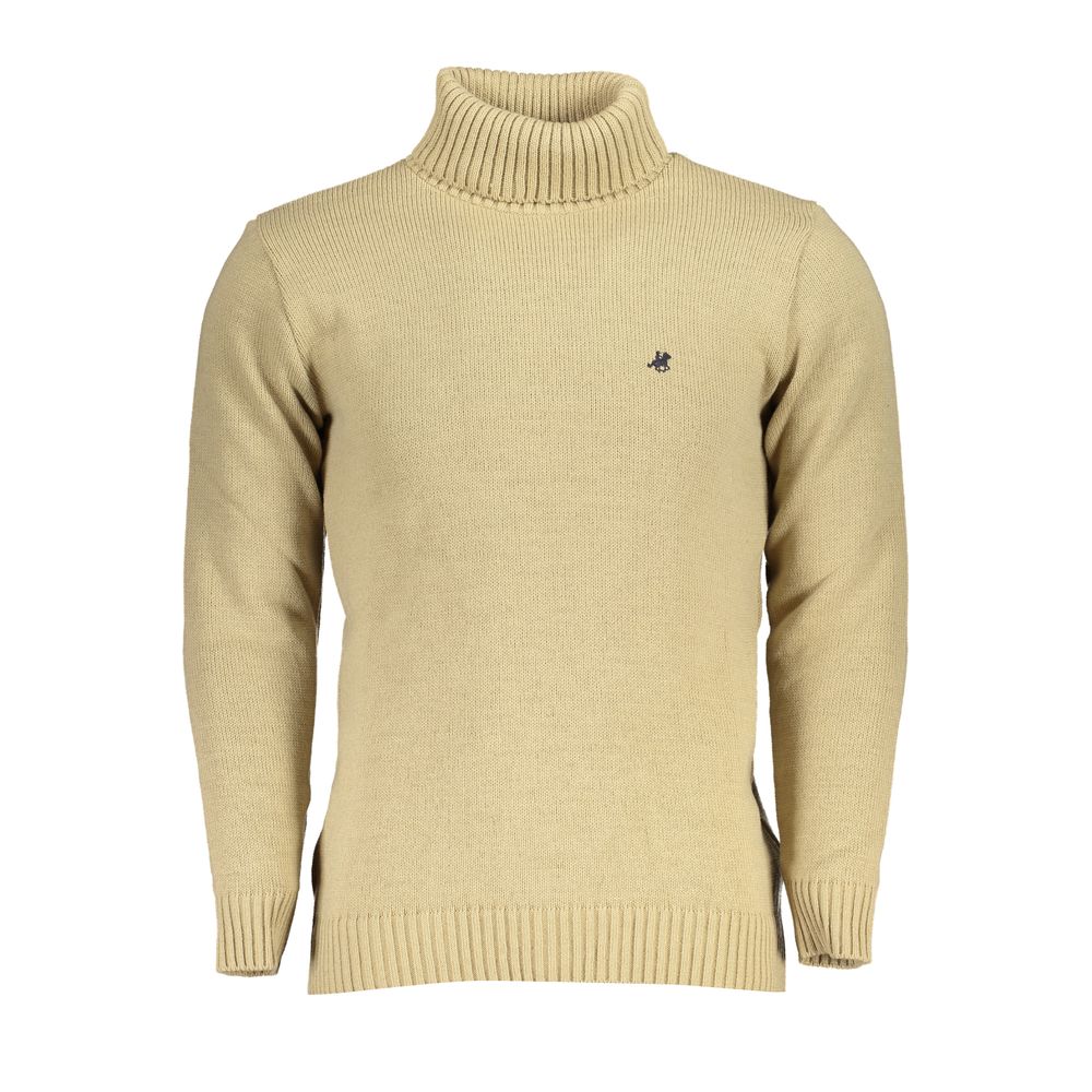 U.S. Grand Polo Beige Fabric Sweater