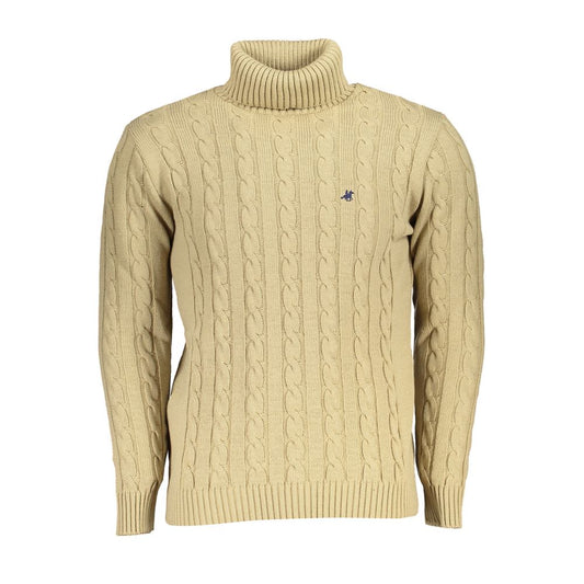 U.S. Grand Polo Beige Fabric Sweater