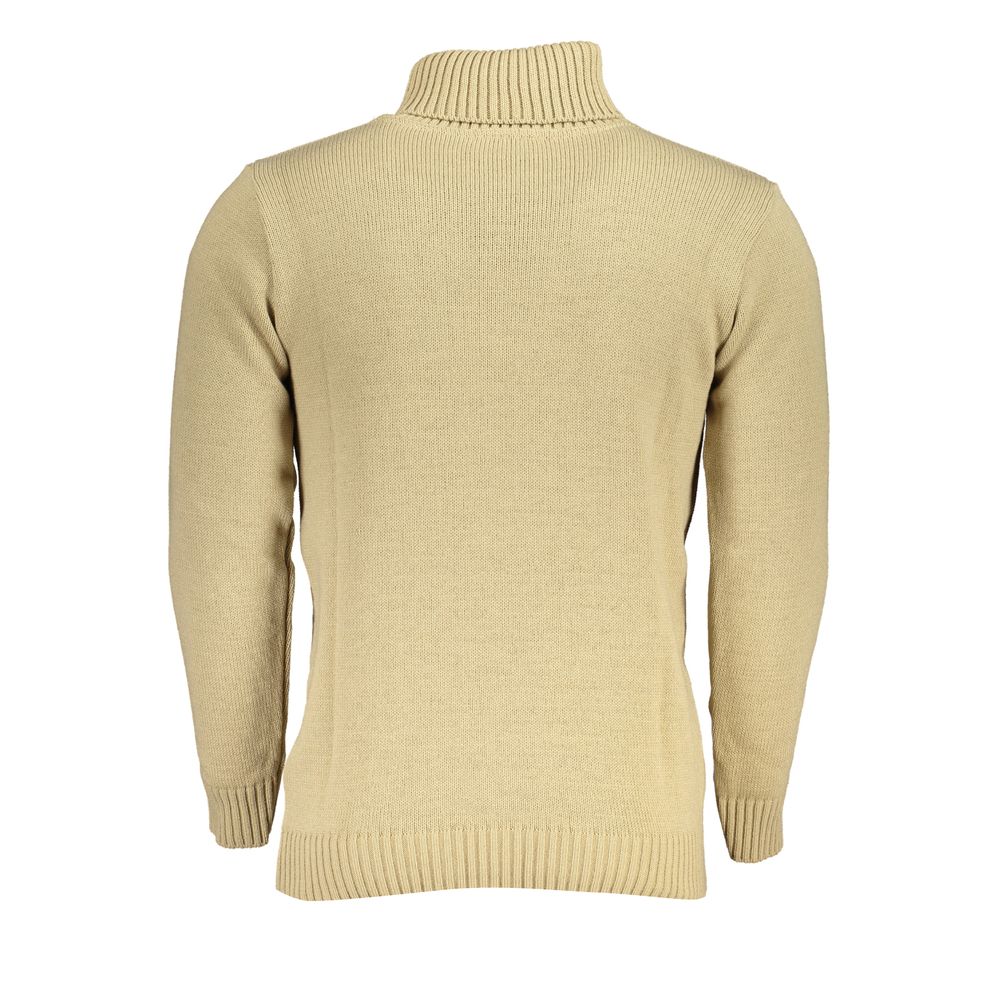U.S. Grand Polo Beige Fabric Sweater