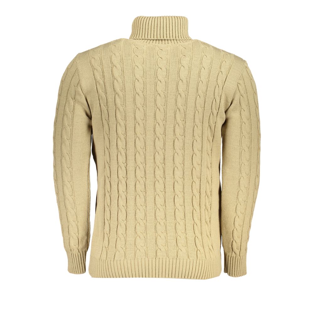 U.S. Grand Polo Beige Fabric Sweater