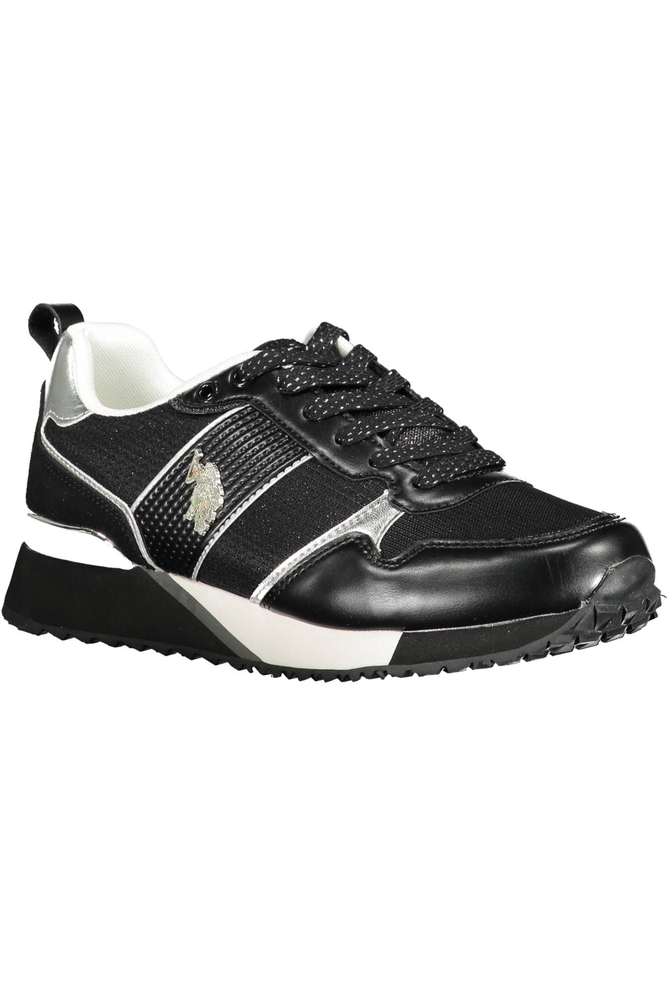 U.S. POLO ASSN. White Polyester Sneaker