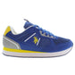 U.S. POLO ASSN. Blue Polyester Sneaker