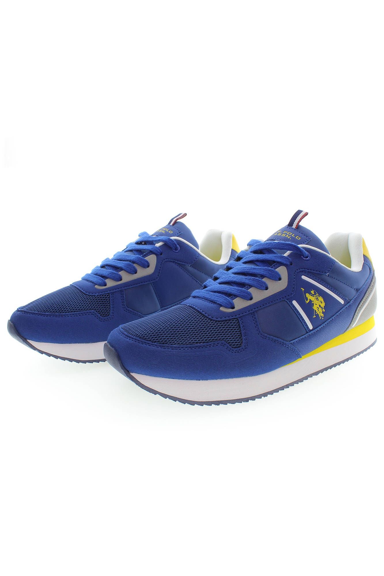 U.S. POLO ASSN. Blue Polyester Sneaker