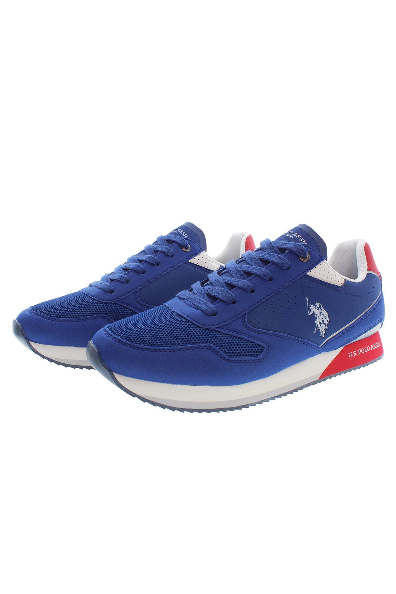 U.S. POLO ASSN. Blue Polyester Sneaker