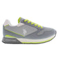 U.S. POLO ASSN. Gray Polyester Sneaker