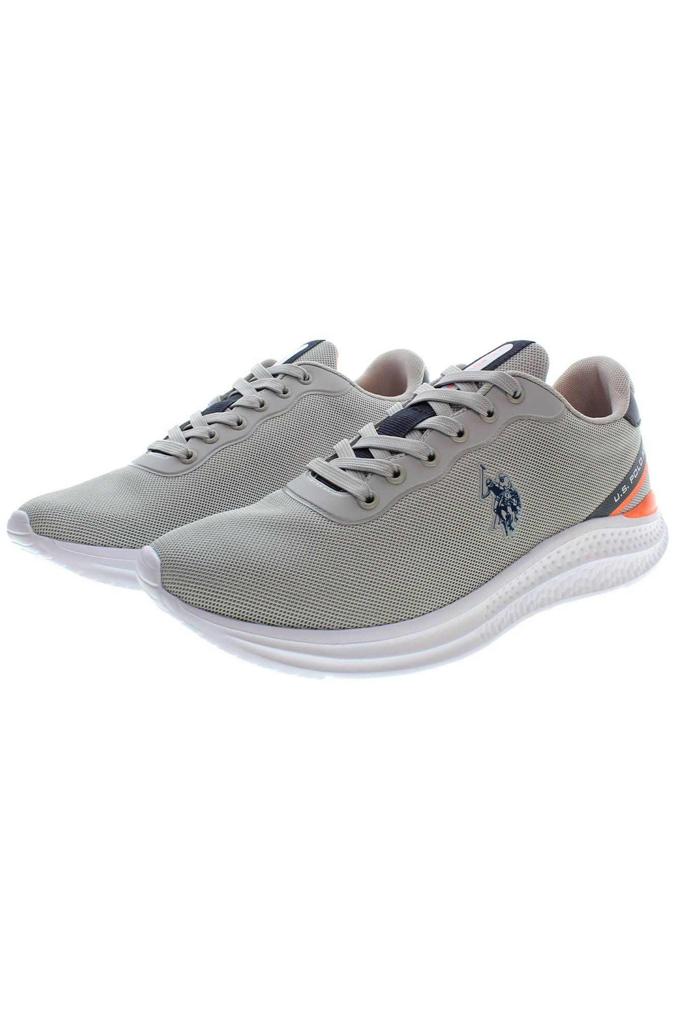 U.S. POLO ASSN. Gray Polyester Sneaker