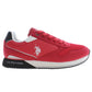 U.S. POLO ASSN. Pink Polyester Sneaker