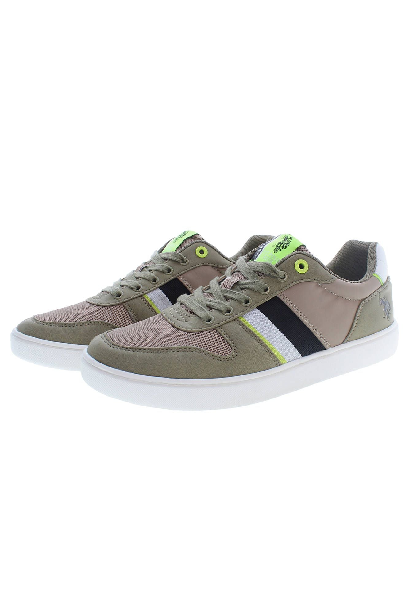 U.S. POLO ASSN. Green Polyester Sneaker