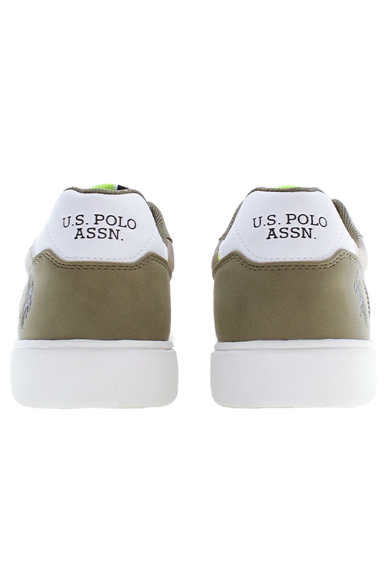 U.S. POLO ASSN. Green Polyester Sneaker