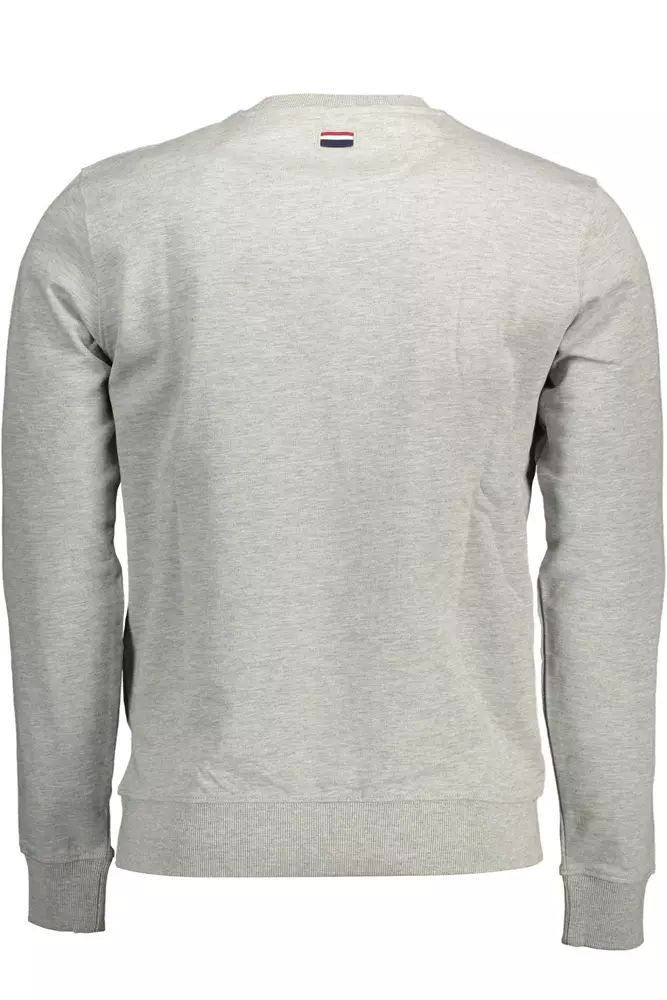 U.S. POLO ASSN. Gray Cotton Sweater