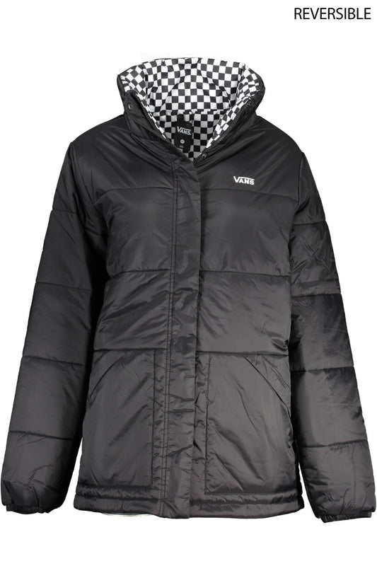 Vans Black Nylon Jackets & Coat