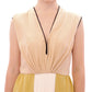 FILOS Multicolor Silk Sleeveless Above Knees Dress