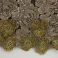 Lanre Da Silva Ajayi GOLD Long Lace Maxi Crystal Dress