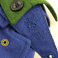 Andrea Incontri Habsburg Blue Green Wool Jacket Coat