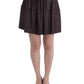 GF Ferre Purple Short Flannel Skirt
